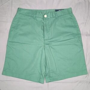 Vineyard Vines Shorts Men's 32 Whale Club Short Chino Green Cotton Twill